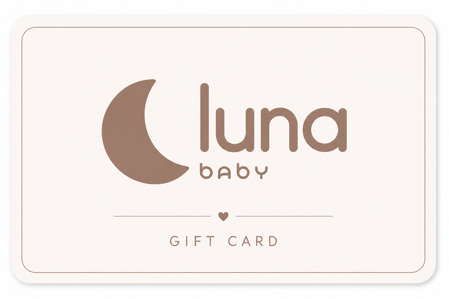 Luna Baby Gift Card