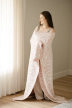 Mama Leopard Pink Blanket