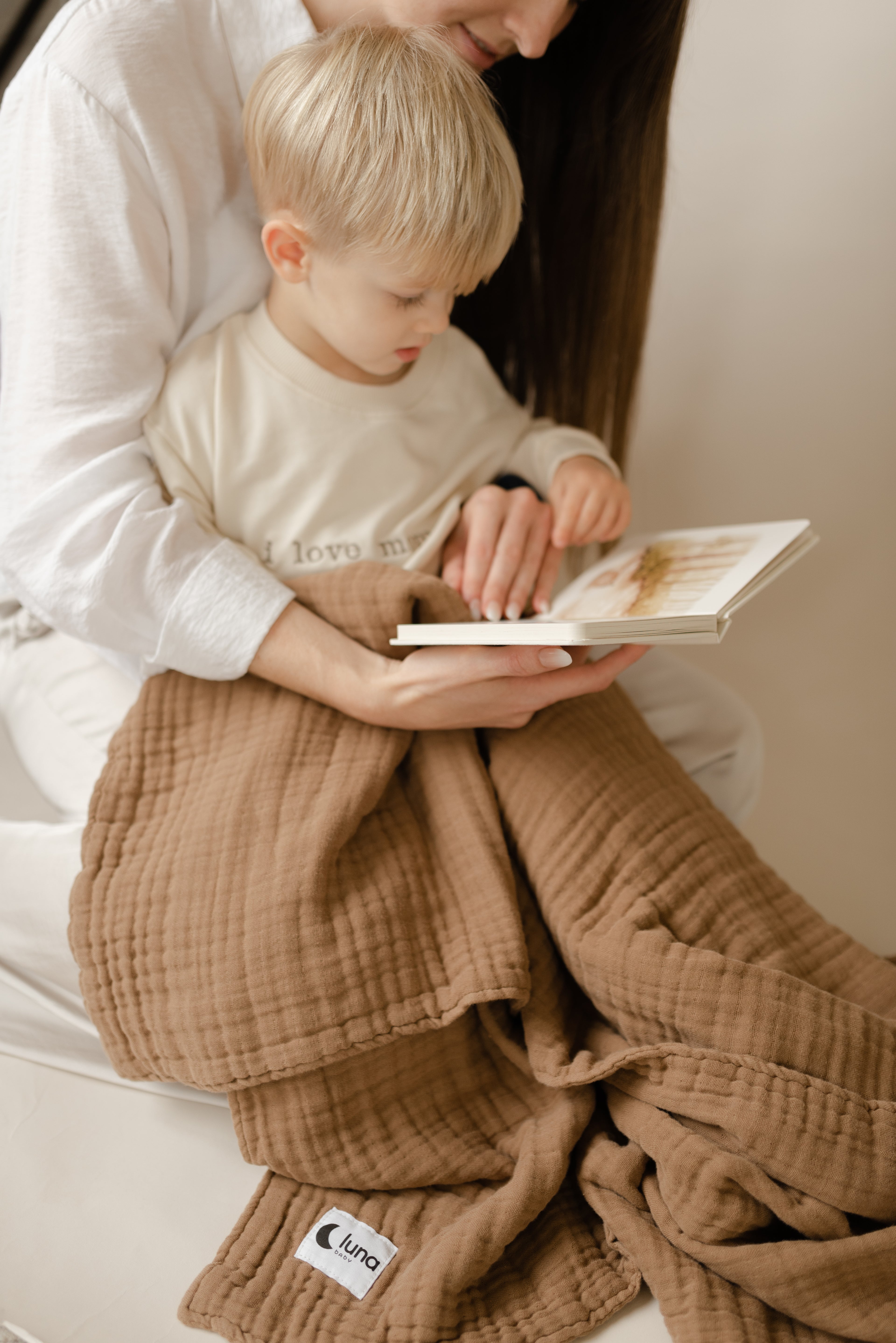 Bubble Muslin Blanket (Custom Embroidery)