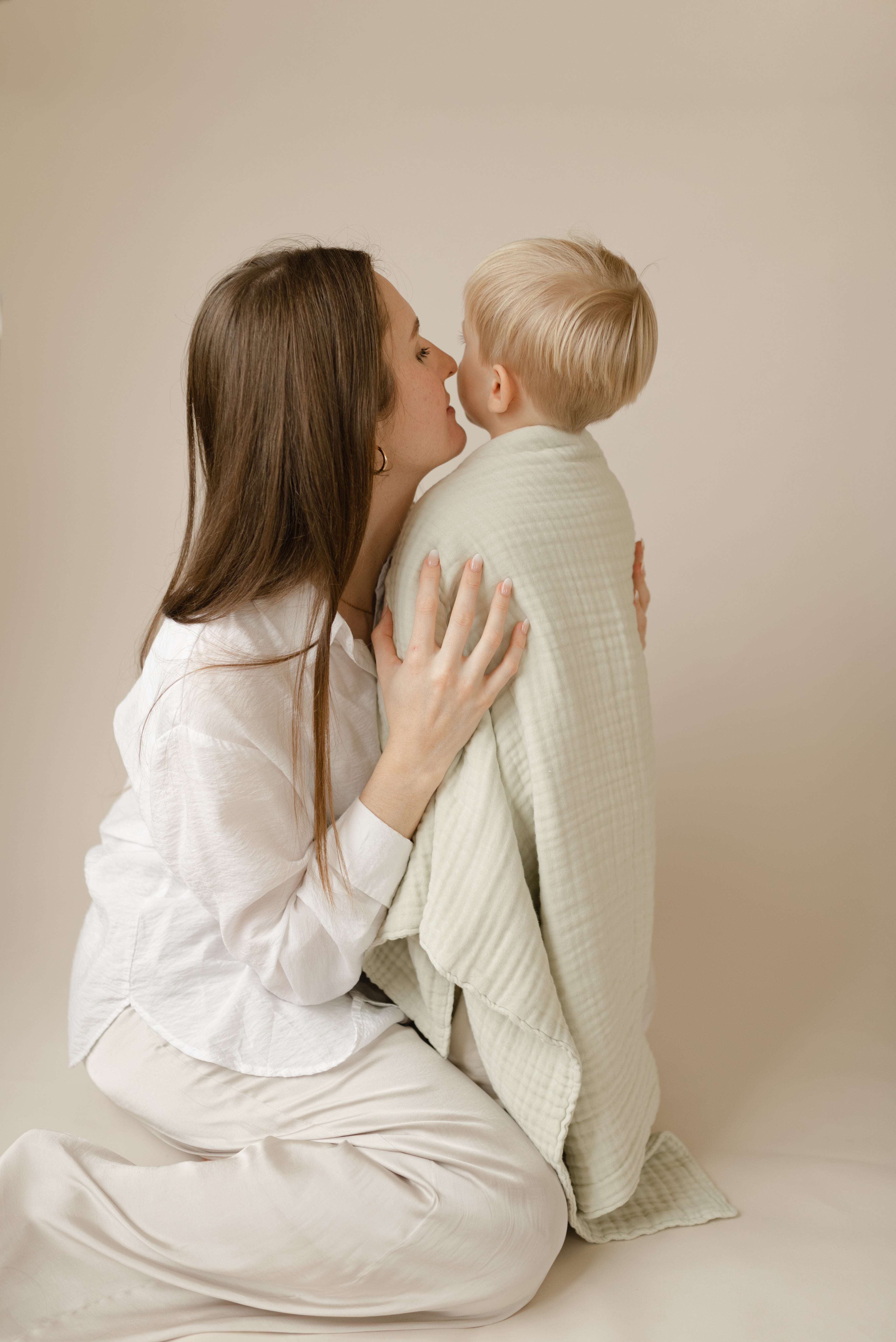 Bubble Muslin Blanket (Custom Embroidery)